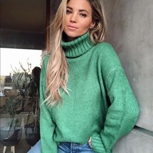 Vici Henry Sweater - Green Small